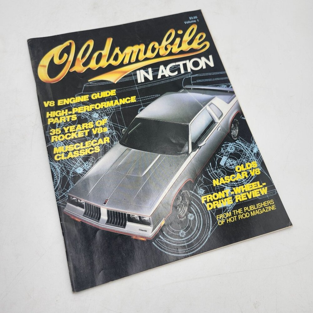 Oldsmobile In Action Magazine Volume 1 1984 V8 Engine Guide Musclecar Classics